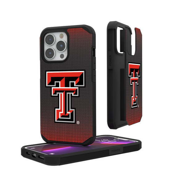 Texas Tech Red Raiders Linen Rugged Phone Case-0