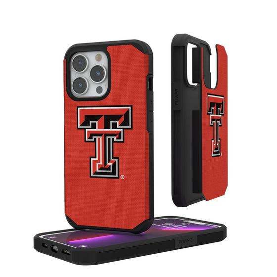 Texas Tech Red Raiders Solid Rugged Case-0