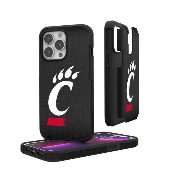 Cincinnati Bearcats Linen Rugged Phone Case-0
