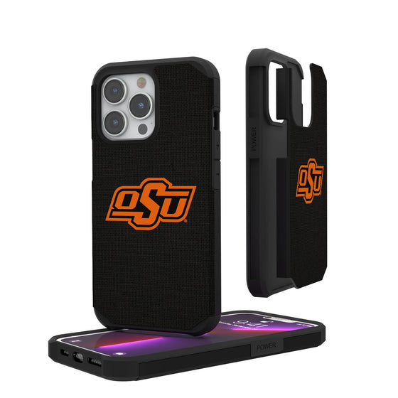 Oklahoma State Cowboys Solid Rugged Case-0