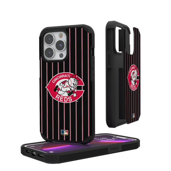 Cincinnati Reds 1978-1992 - Cooperstown Collection Pinstripe Rugged Case - 757 Sports Collectibles