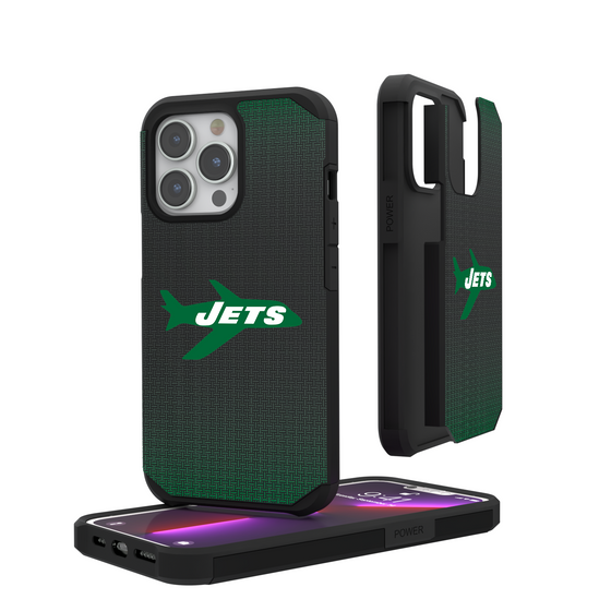 New York Jets 1963 Historic Collection Linen Rugged Phone Case-0