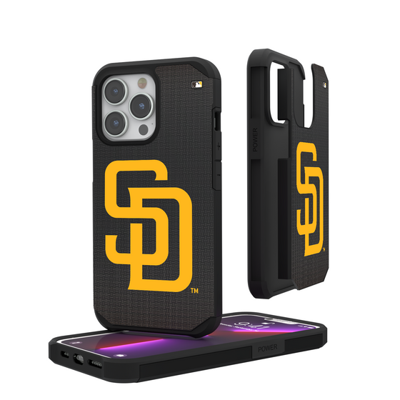 San Diego Padres Linen Rugged Phone Case-0