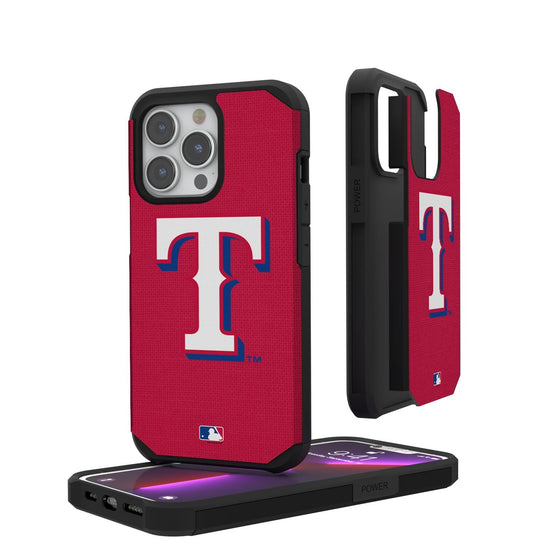 Texas Rangers Solid Rugged Case - 757 Sports Collectibles