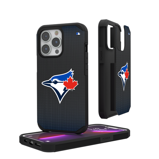 Toronto Blue Jays Linen Rugged Phone Case-0