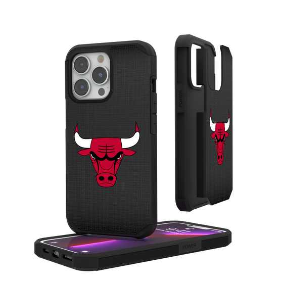 Chicago Bulls Linen Rugged Phone Case-0