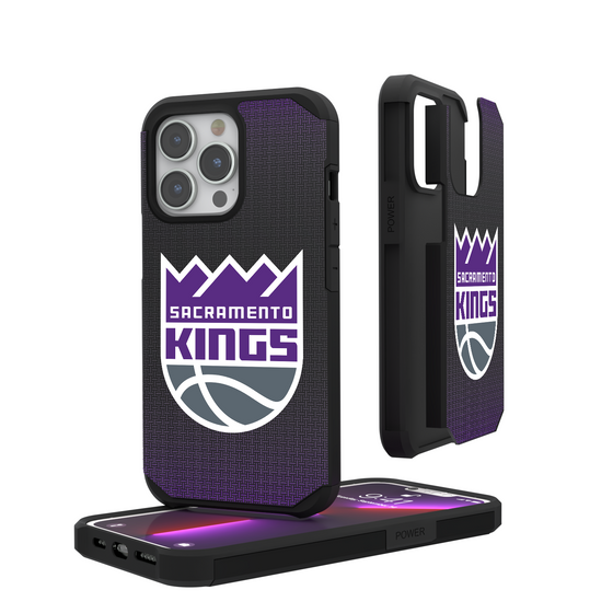 Sacramento Kings Linen Rugged Phone Case-0