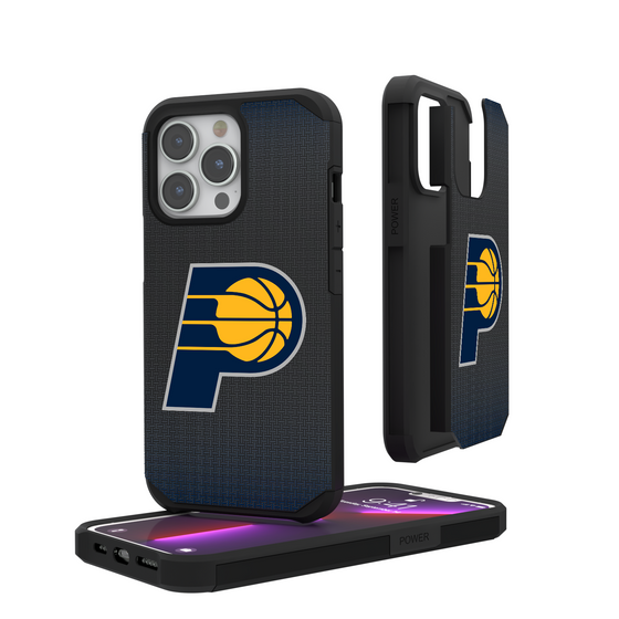 Indiana Pacers Linen Rugged Phone Case-0