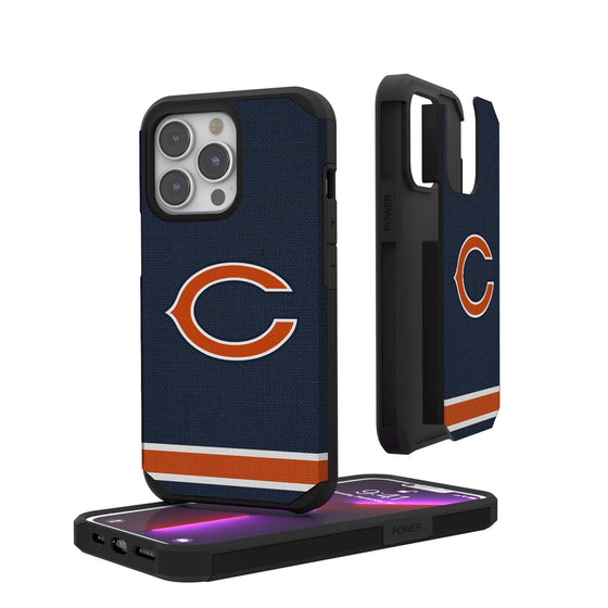 Chicago Bears Stripe Rugged Case - 757 Sports Collectibles