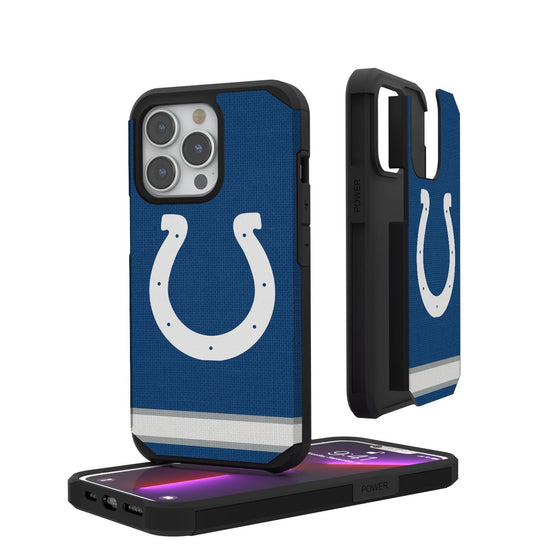 Indianapolis Colts Stripe Rugged Case - 757 Sports Collectibles