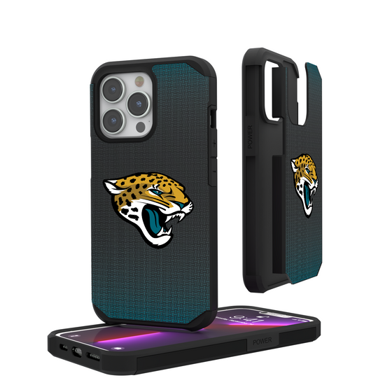 Jacksonville Jaguars Linen Rugged Phone Case-0