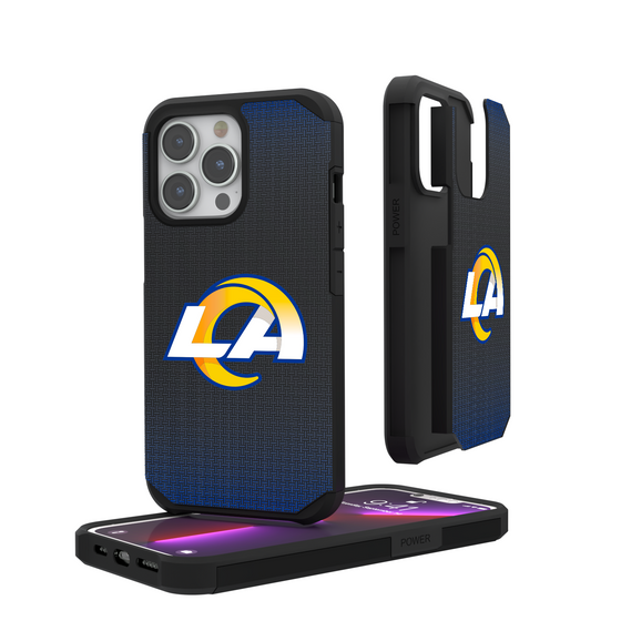Los Angeles Rams Linen Rugged Phone Case-0