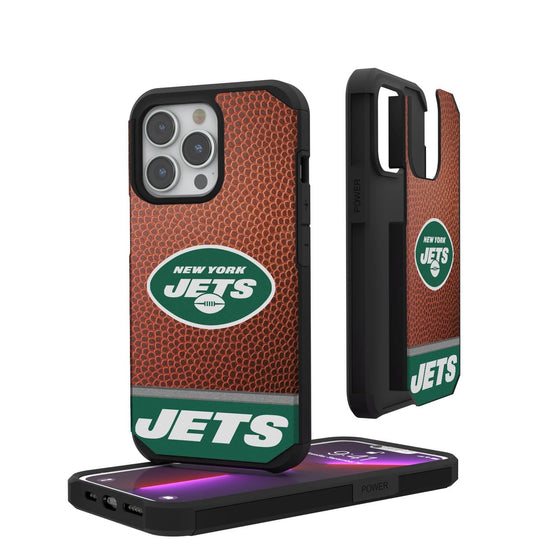New York Jets Football Wordmark Rugged Case-0