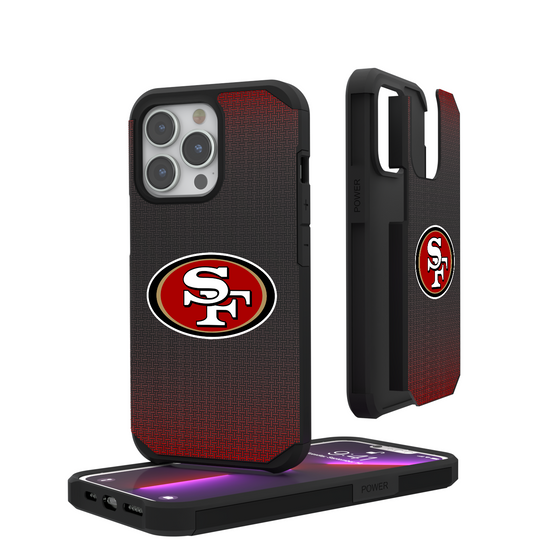 San Francisco 49ers Linen Rugged Phone Case-0