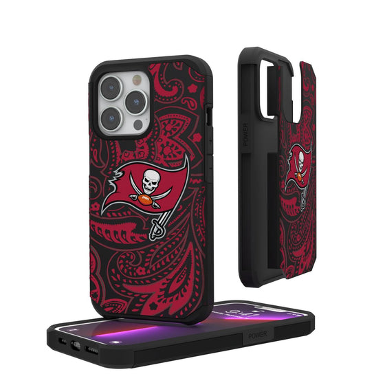 Tampa Bay Buccaneers Paisley Rugged Case-0