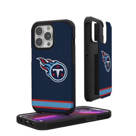 Tennessee Titans Stripe Rugged Case - 757 Sports Collectibles