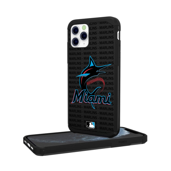 Miami Marlins Blackletter Rugged Case - 757 Sports Collectibles