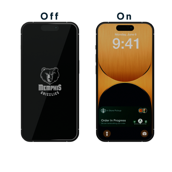 Memphis Grizzlies Etched Screen Protector-2