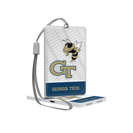 Georgia Tech Yellow Jackets Endzone Plus Bluetooth Pocket Speaker-0