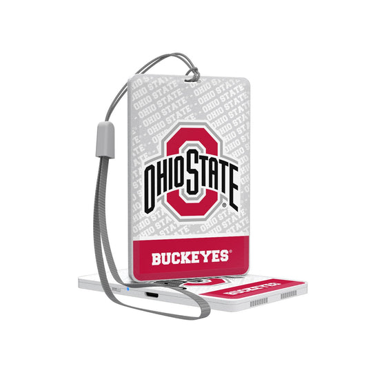 Ohio State Buckeyes Endzone Plus Bluetooth Pocket Speaker-0