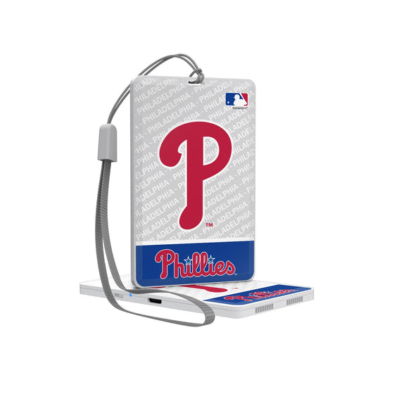 Philadelphia Phillies Endzone Plus Bluetooth Pocket Speaker - 757 Sports Collectibles