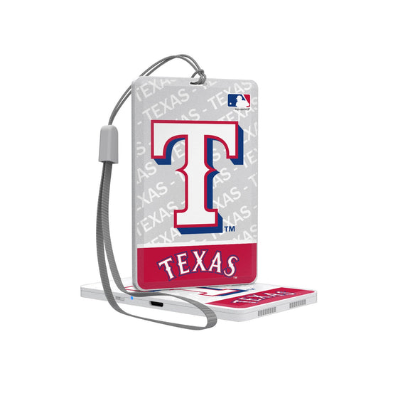 Texas Rangers Endzone Plus Bluetooth Pocket Speaker - 757 Sports Collectibles