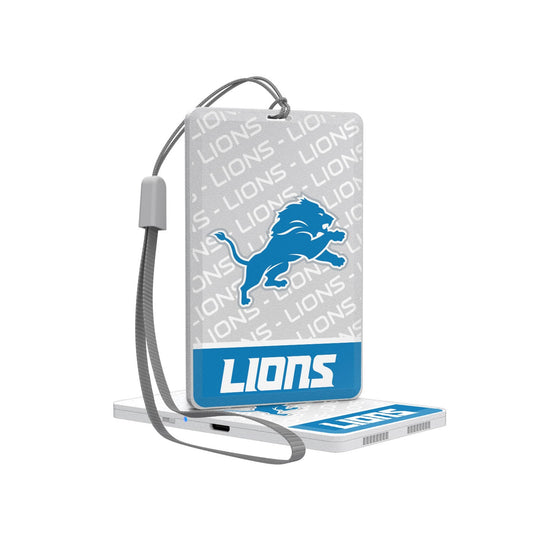 Detroit Lions Endzone Plus Bluetooth Pocket Speaker - 757 Sports Collectibles