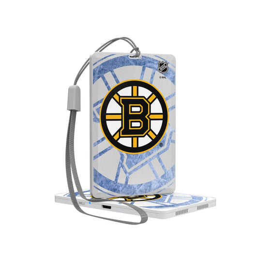 Boston Bruins Ice Tilt Bluetooth Credit Card Mini Speaker-0