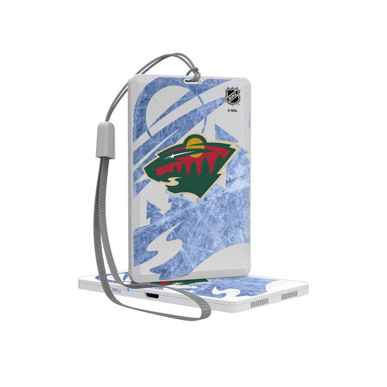 Minnesota Wild Ice Tilt Bluetooth Pocket Speaker-0