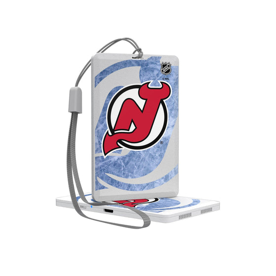 New Jersey Devils Ice Tilt Bluetooth Credit Card Mini Speaker-0