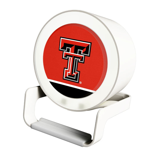 Texas Tech Red Raiders Solid Wordmark Night Light Charger and Bluetooth Speaker-0