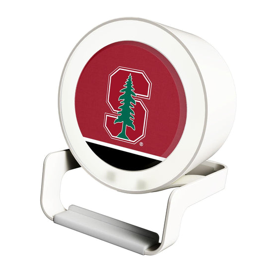Stanford Cardinal Solid Wordmark Night Light Charger and Bluetooth Speaker-0