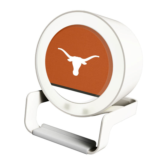 Texas Longhorns Solid Wordmark Night Light Charger and Bluetooth Speaker-0