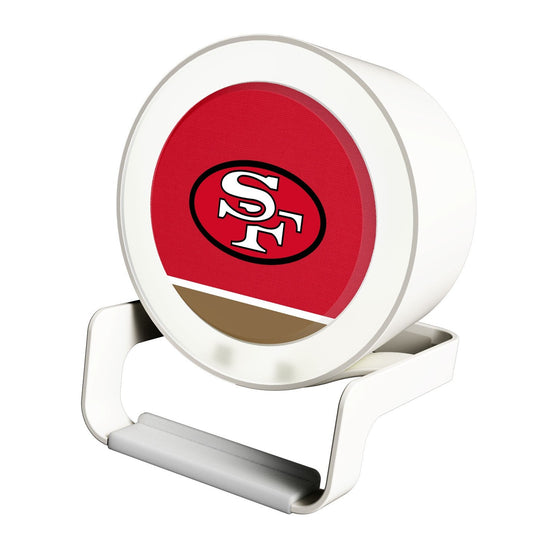 San Francisco 49ers Solid Wordmark Night Light Charger and Bluetooth Speaker - 757 Sports Collectibles