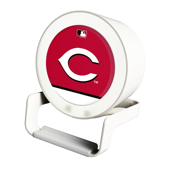 Cincinnati Reds Solid Wordmark Night Light Charger and Bluetooth Speaker - 757 Sports Collectibles