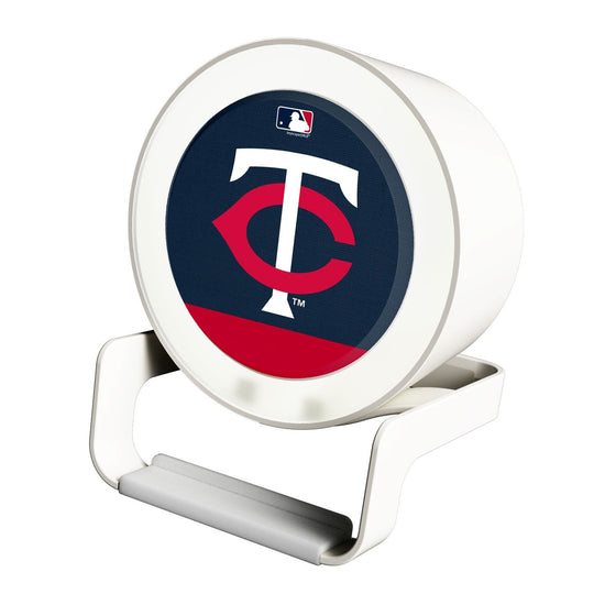 Minnesota Twins Solid Wordmark Night Light Charger and Bluetooth Speaker - 757 Sports Collectibles