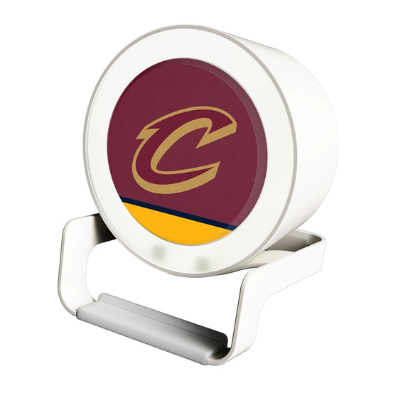 Cleveland Cavaliers Solid Wordmark Night Light Charger and Bluetooth Speaker-0
