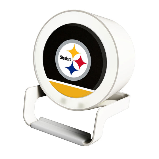 Pittsburgh Steelers Solid Wordmark Night Light Charger and Bluetooth Speaker - 757 Sports Collectibles