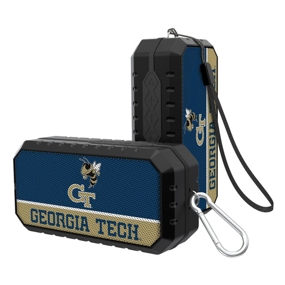 Georgia Tech Yellow Jackets Solid Wordmark Bluetooth Speaker-0