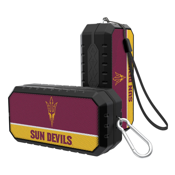 Arizona State Sun Devils Solid Wordmark Bluetooth Speaker-0