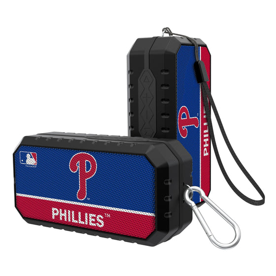 Philadelphia Phillies Solid Wordmark Bluetooth Speaker - 757 Sports Collectibles