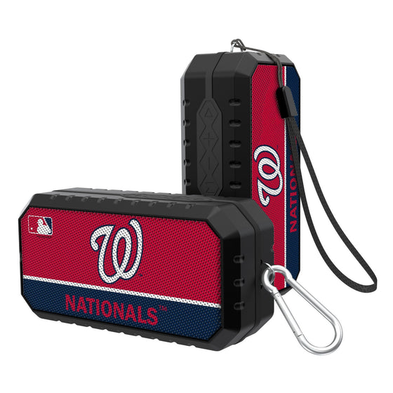Washington Nationals Solid Wordmark Bluetooth Speaker - 757 Sports Collectibles