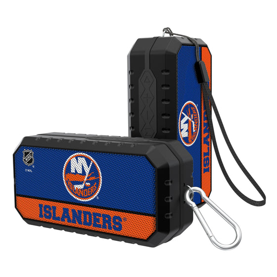 New York Islanders Solid Wordmark Bluetooth Speaker-0