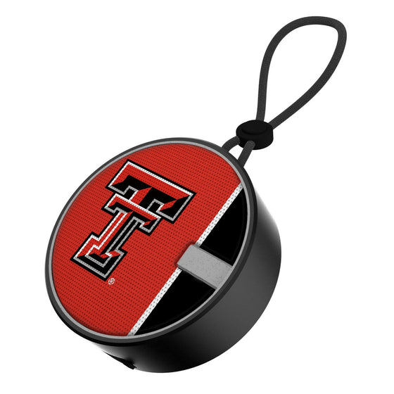 Texas Tech Red Raiders Solid Wordmark Waterproof Speaker-0