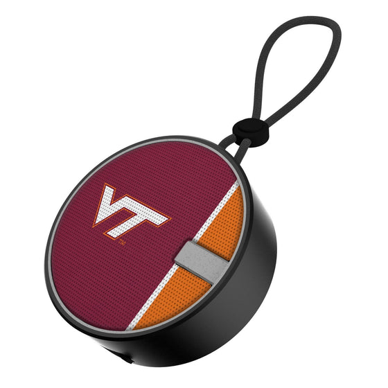 Virginia Tech Hokies Solid Wordmark Waterproof Speaker-0