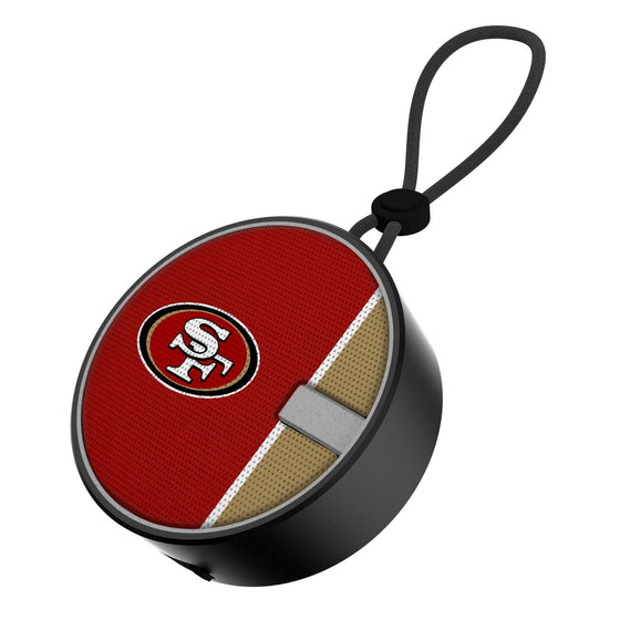 San Francisco 49ers Solid Wordmark Waterproof Speaker - 757 Sports Collectibles