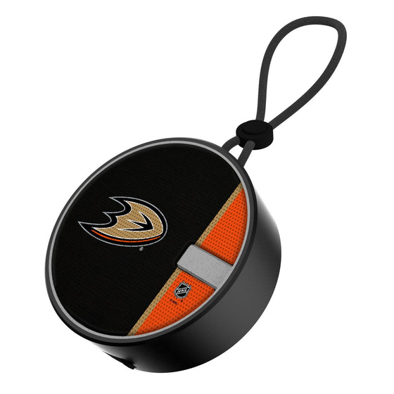 Anaheim Ducks Solid Wordmark Waterproof Speaker-0