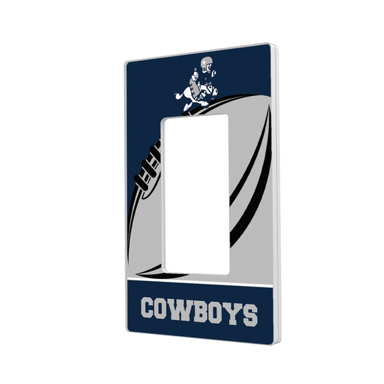 Dallas Cowboys 1966-1969 Historic Collection Passtime Hidden-Screw Light Switch Plate - 757 Sports Collectibles