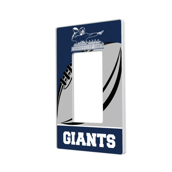 New York Giants 1960-1966 Historic Collection Passtime Hidden-Screw Light Switch Plate - 757 Sports Collectibles