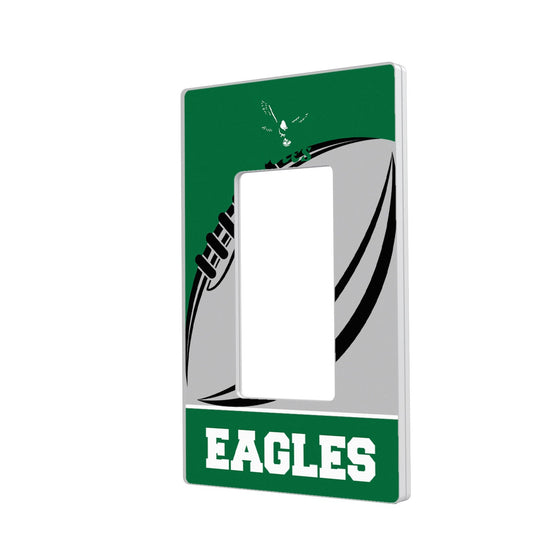 Philadelphia Eagles 1973-1995 Historic Collection Passtime Hidden-Screw Light Switch Plate - 757 Sports Collectibles